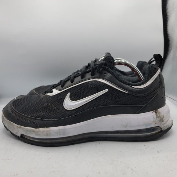 Nike Air Max AP Mens 11 Black White Running Trainer Casual Shoes cCU4826-002 main image 4